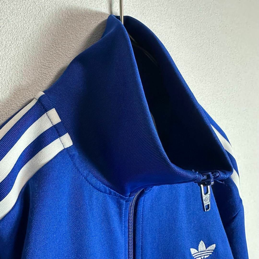 adidas - 【希少】adidasジャージ ベッケンバウアー y2k ブルー adidas - 【希少】adidasジャージ ベッケンバウアー y2k ブルー