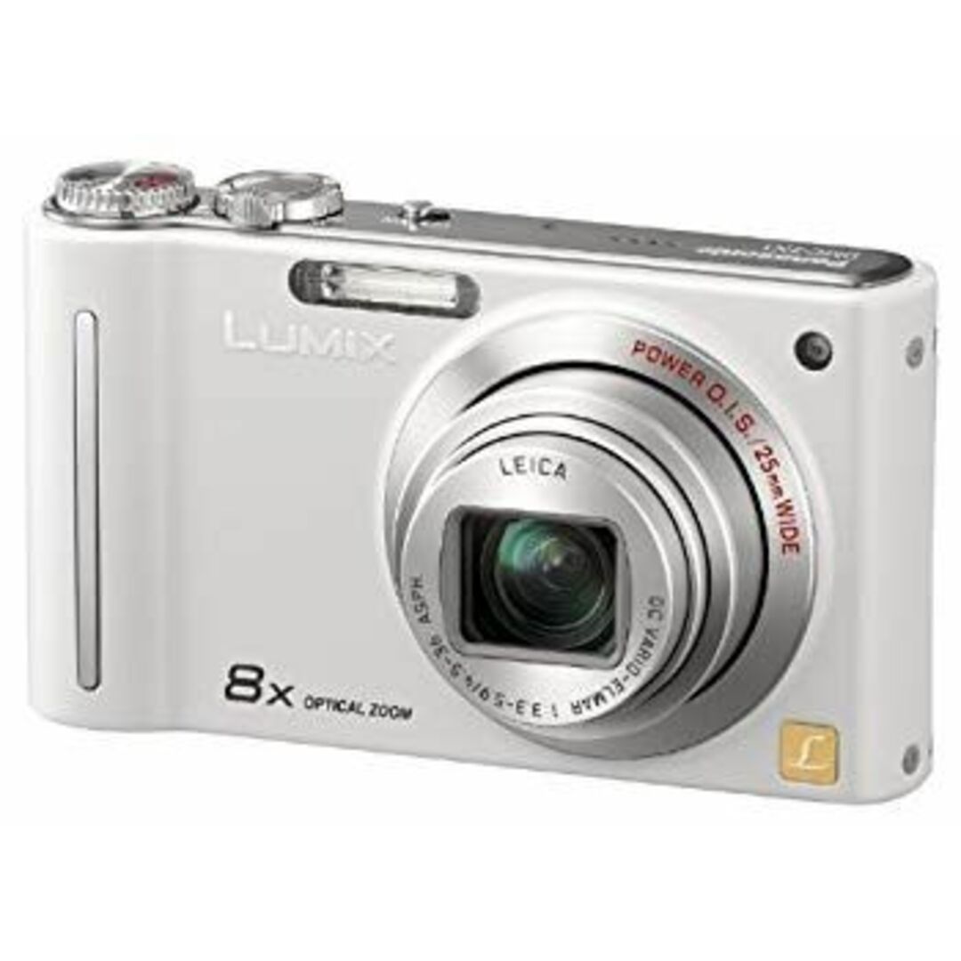 パナソニック デジタルカメラ LUMIX (ルミックス) ZX1 ホワイト DMC-ZX1-W wyw801m スマホ/家電/カメラのカメラ(コンパクトデジタルカメラ)の商品写真