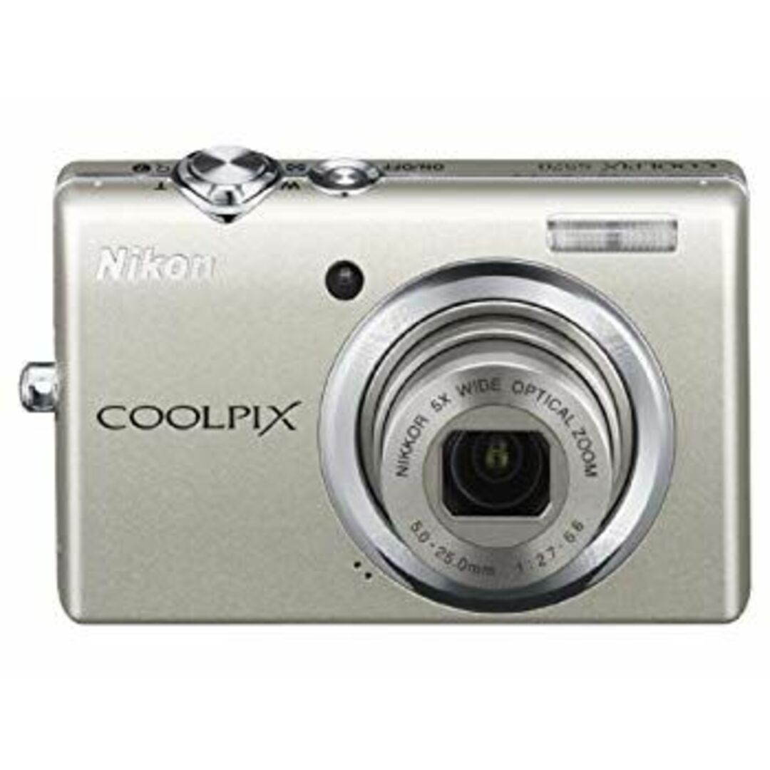Nikon デジタルカメラ COOLPIX (クールピクス) S570 シルバー S570SL wyw801m スマホ/家電/カメラのカメラ(コンパクトデジタルカメラ)の商品写真