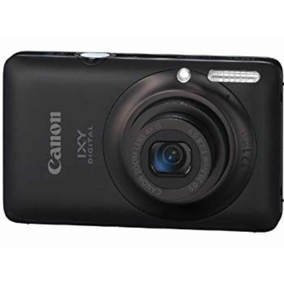 Canon デジタルカメラ IXY DIGITAL 220 IS ブラック IXYD220IS(BK) wyw801m スマホ/家電/カメラのカメラ(コンパクトデジタルカメラ)の商品写真