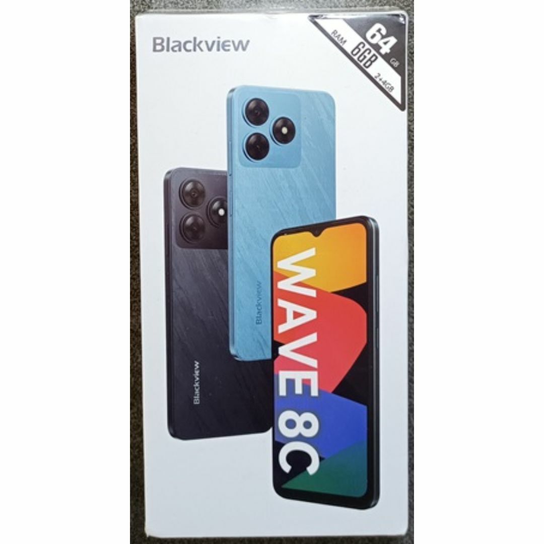 Blackview - 【新品】Android14 GO 6+64GB SIMフリー WAVE 8Cの Blackview - 【新品】Android14 GO 6+64GB SIMフリー WAVE 8Cの