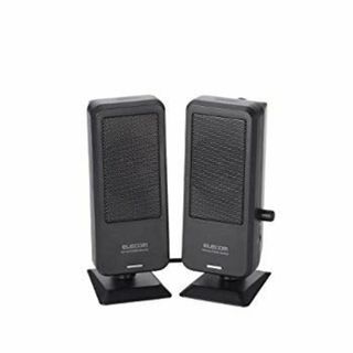 エレコム スピーカー USB 0.5W ブラック MS-UP201BK wyw801m(その他)