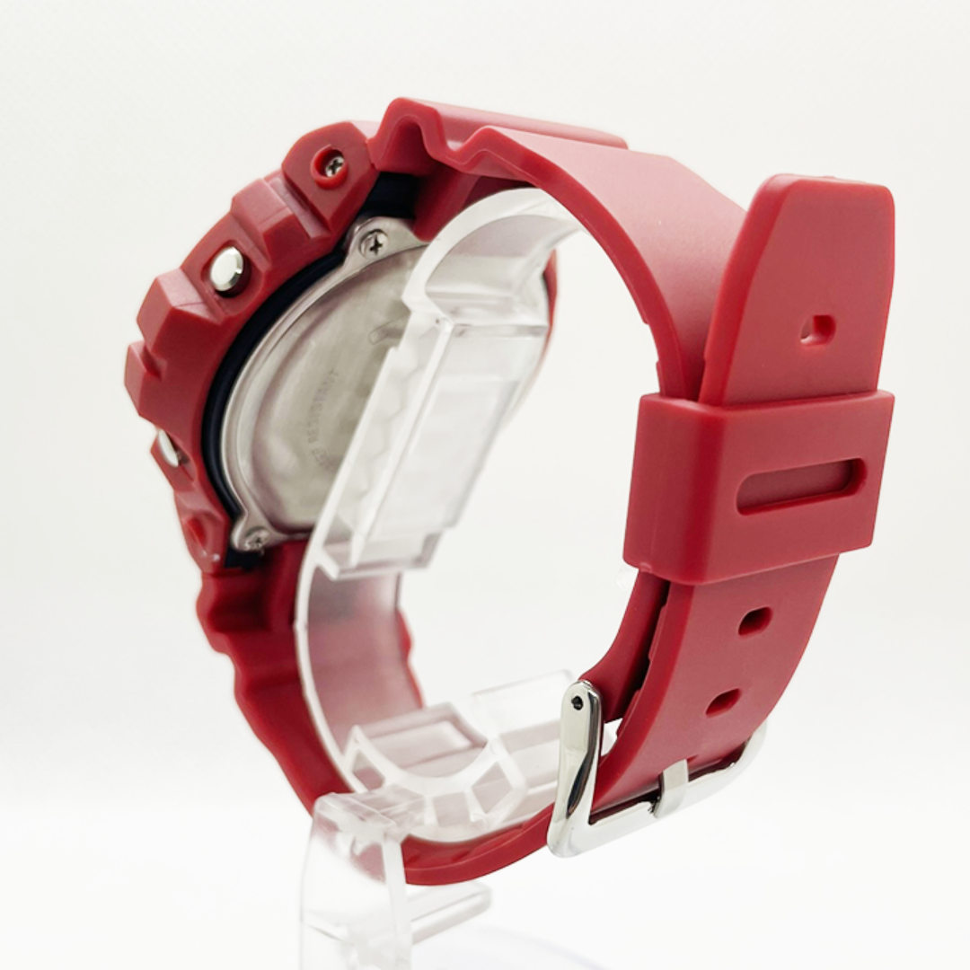 カシオ G-SHOCK デジタル FOX FIRE レッド DW-6900