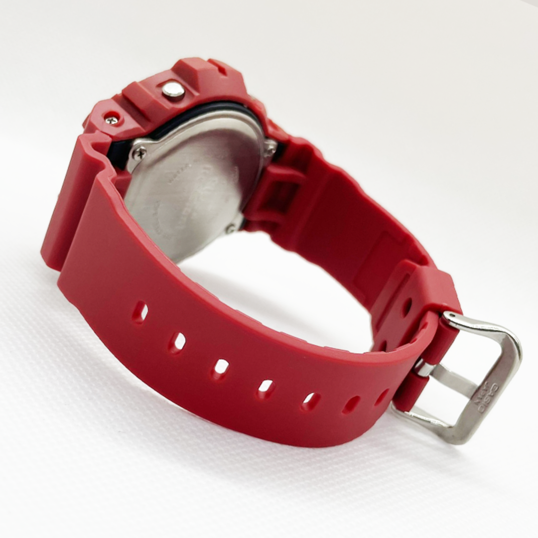 カシオ G-SHOCK デジタル FOX FIRE レッド DW-6900