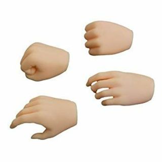 オビツボディ 50cm交換用持ち手・握り手 ホワイティ wyw801m(その他)