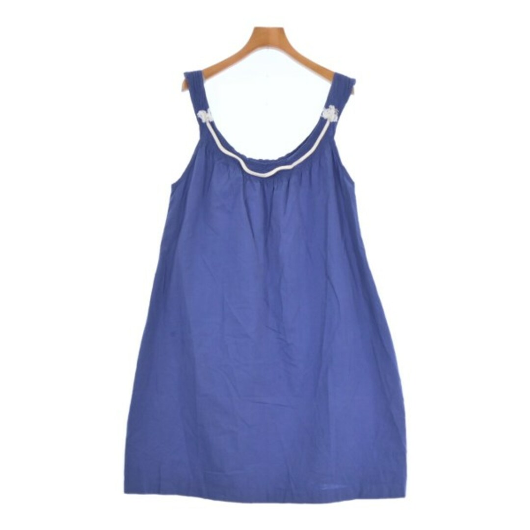 me ISSEY MIYAKE ミーイッセイミヤケ ワンピース -(M位) 青 me ISSEY MIYAKE ミーイッセイミヤケ ワンピース -(M位) 青