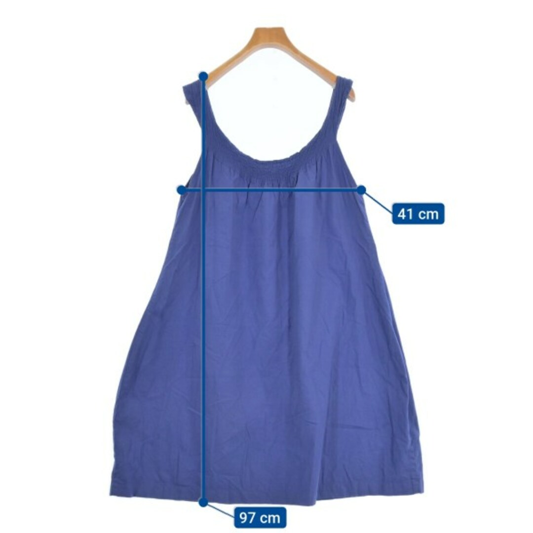 me ISSEY MIYAKE ミーイッセイミヤケ ワンピース -(M位) 青 me ISSEY MIYAKE ミーイッセイミヤケ ワンピース -(M位) 青