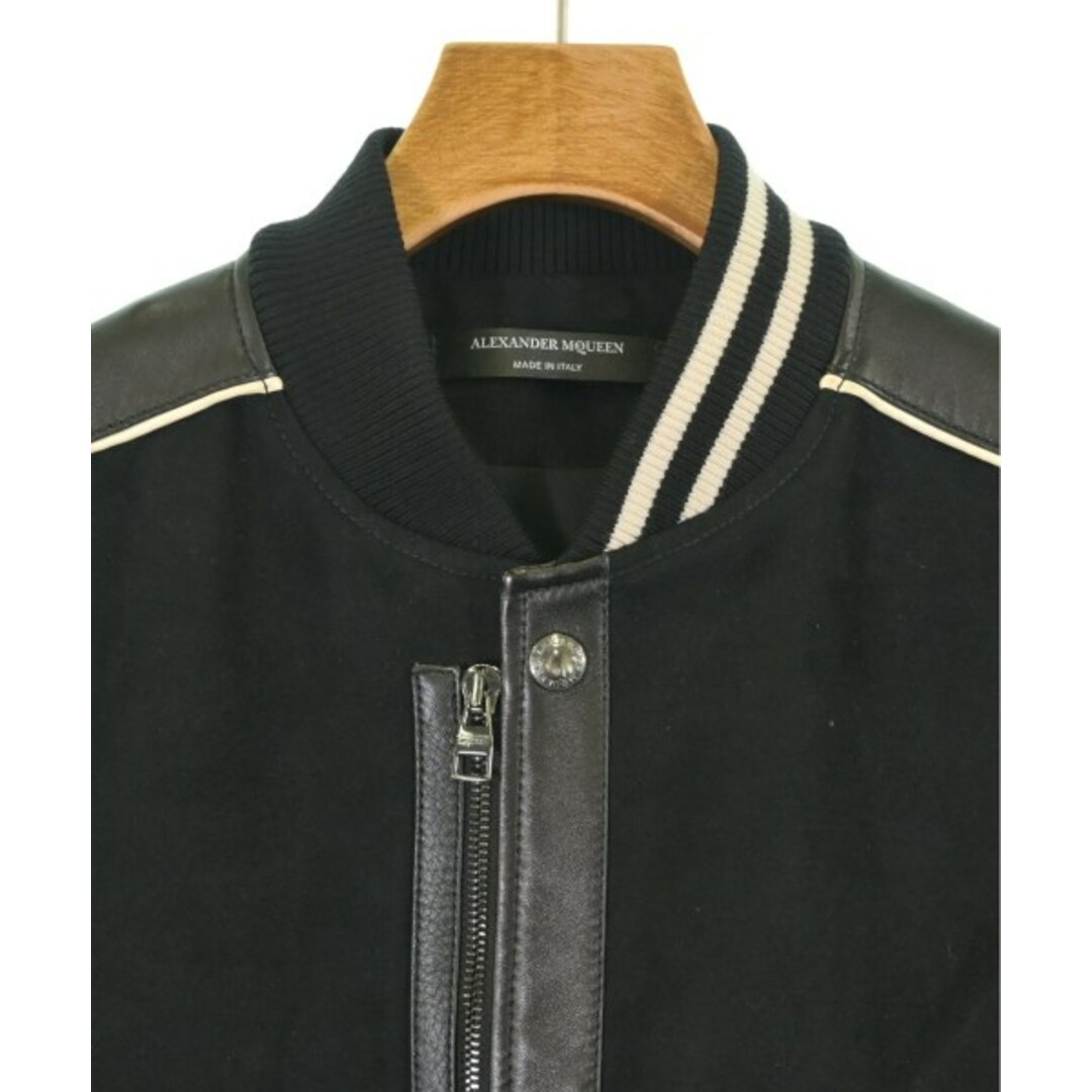 Alexander McQueen - ALEXANDER MCQUEEN ライダース 48(L位) 黒 Alexander McQueen - ALEXANDER MCQUEEN ライダース 48(L位) 黒