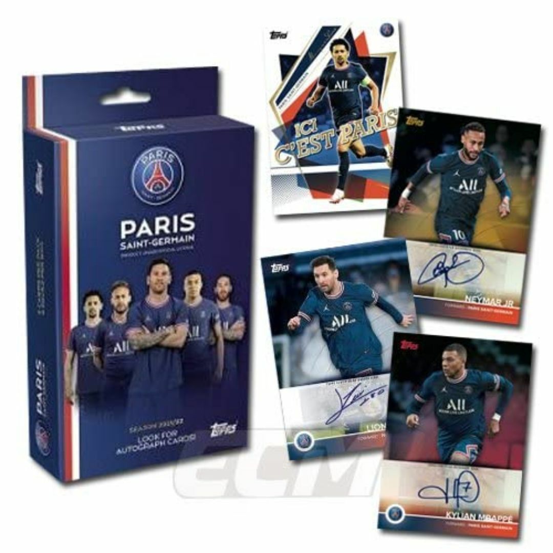 【数量限定】SOCCER 2021-22 TOPPS TEAMSET PARIS スポーツ/アウトドアのサッカー/フットサル(その他)の商品写真