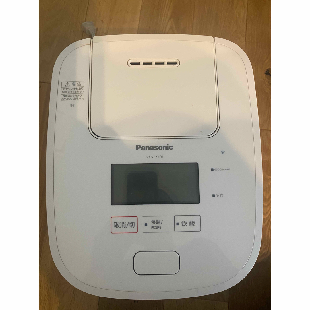 Panasonic - Panasonic 炊飯器 SR-VSX101-Wの通販 by みや's Panasonic - Panasonic 炊飯器 SR-VSX101-Wの通販 by みや's