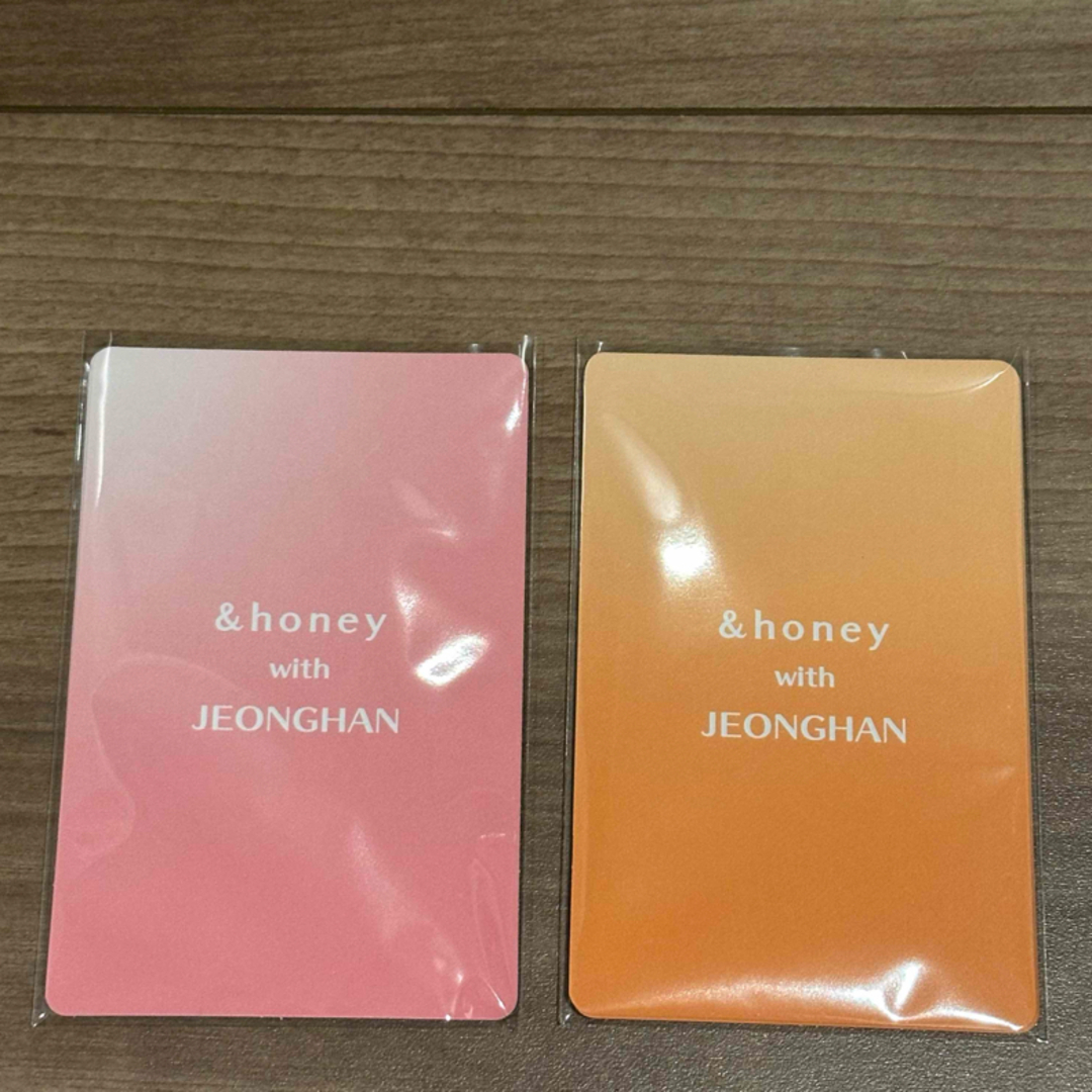 SEVENTEEN - 匿名○SEVENTEEN ジョンハン &honey トレカ SEVENTEEN - 匿名○SEVENTEEN ジョンハン &honey トレカ