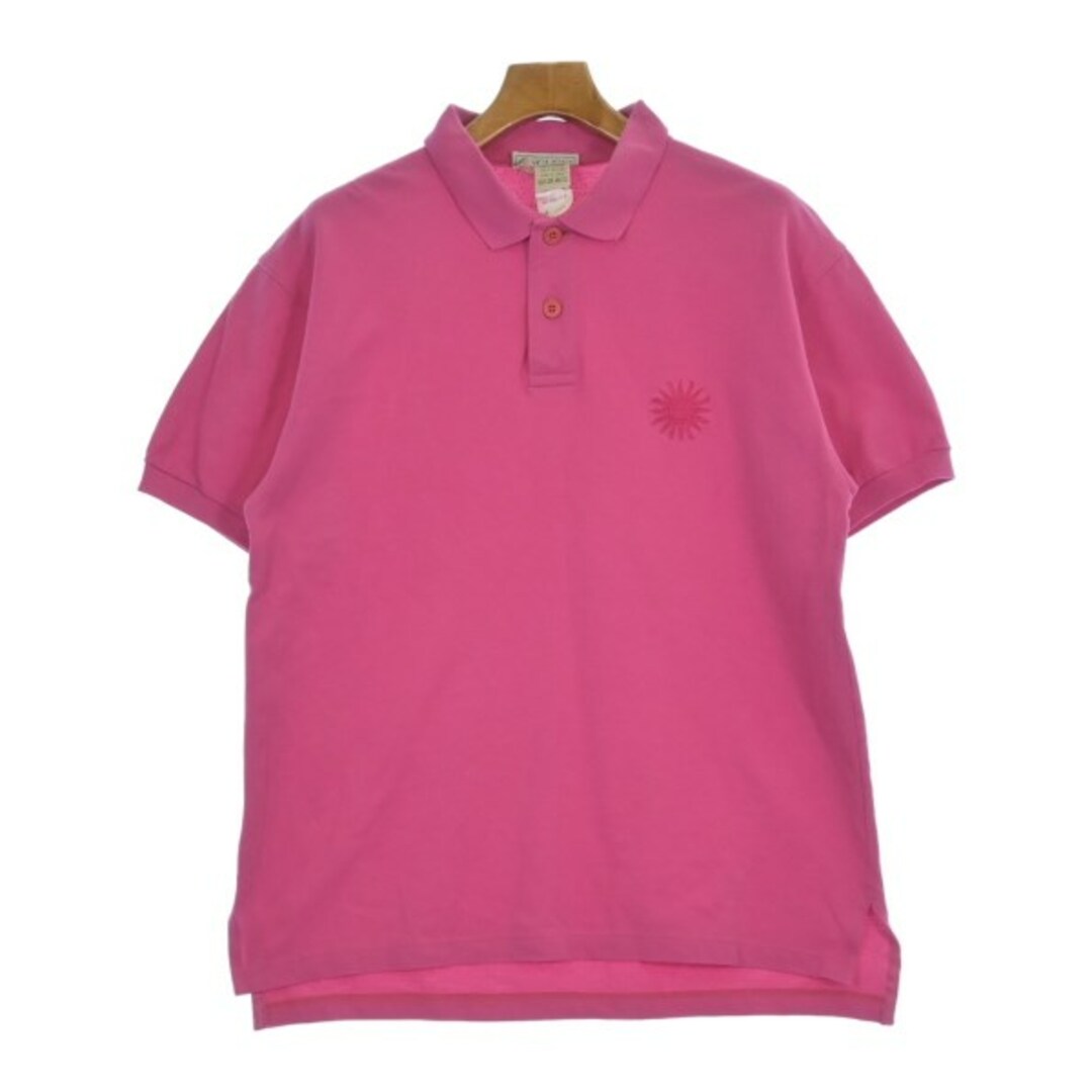 GUCCI - GUCCI グッチ ポロシャツ L ピンク 【古着】【中古】の GUCCI - GUCCI グッチ ポロシャツ L ピンク 【古着】【中古】の