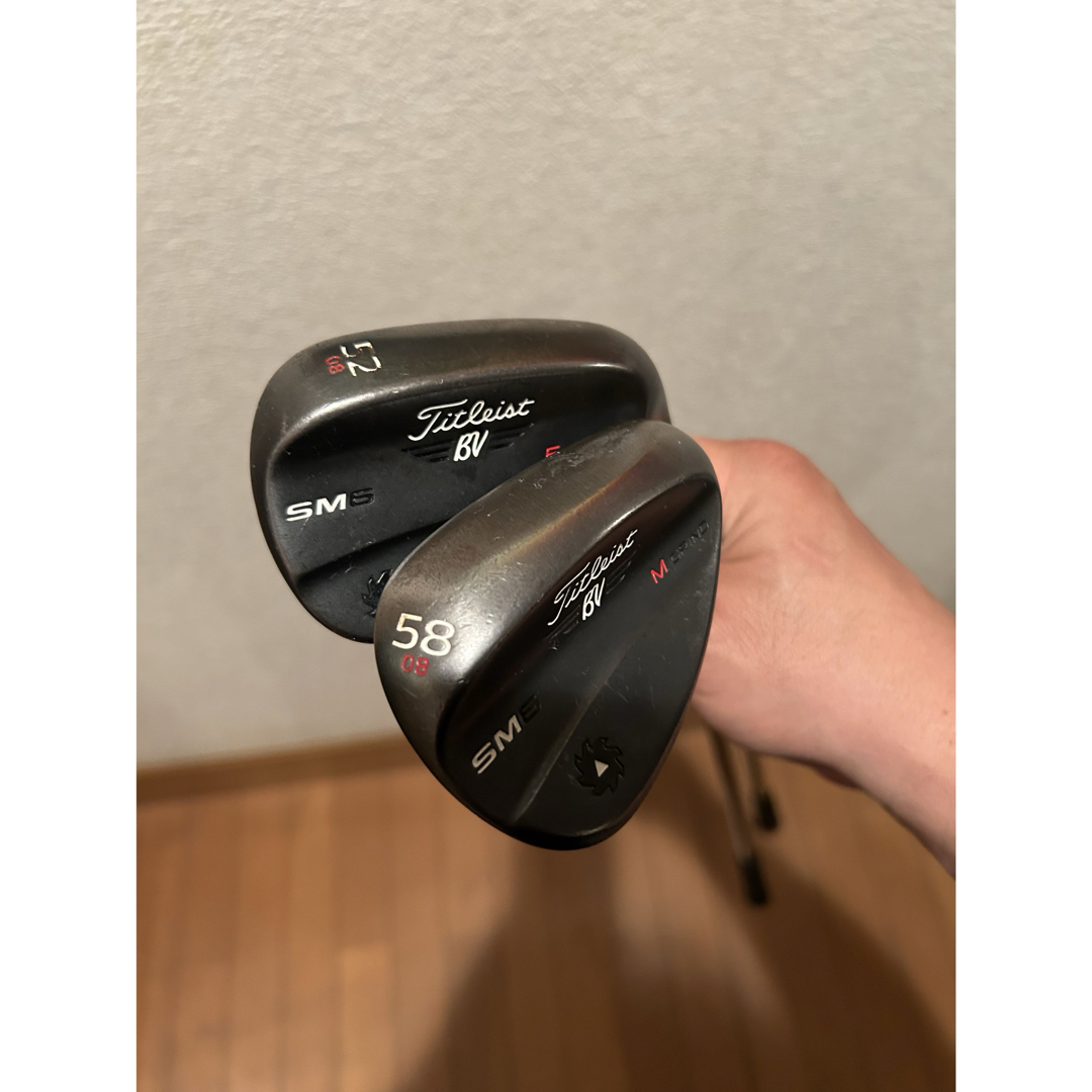 Titleist - タイトリスト ボーケイ SM6 52,58 2本セットの通販 Titleist - タイトリスト ボーケイ SM6 52,58 2本セットの通販