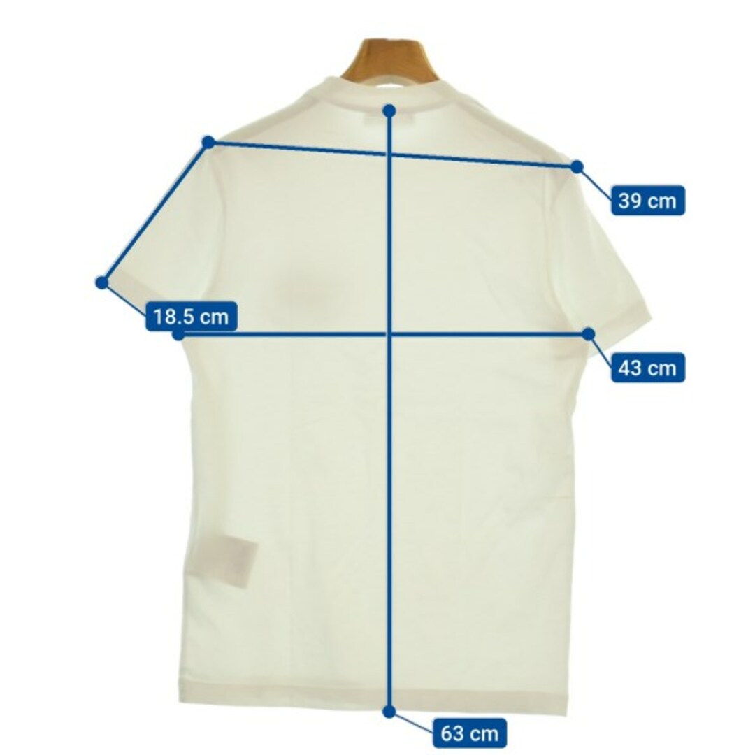 PRADA - PRADA プラダ Tシャツ・カットソー XS 白 【古着 PRADA - PRADA プラダ Tシャツ・カットソー XS 白 【古着