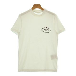 PRADA(Tシャツ/カットソー(半袖/袖なし) ・ ホワイト/白色系 PRADA(Tシャツ/カットソー(半袖/袖なし) ・ ホワイト/白色系