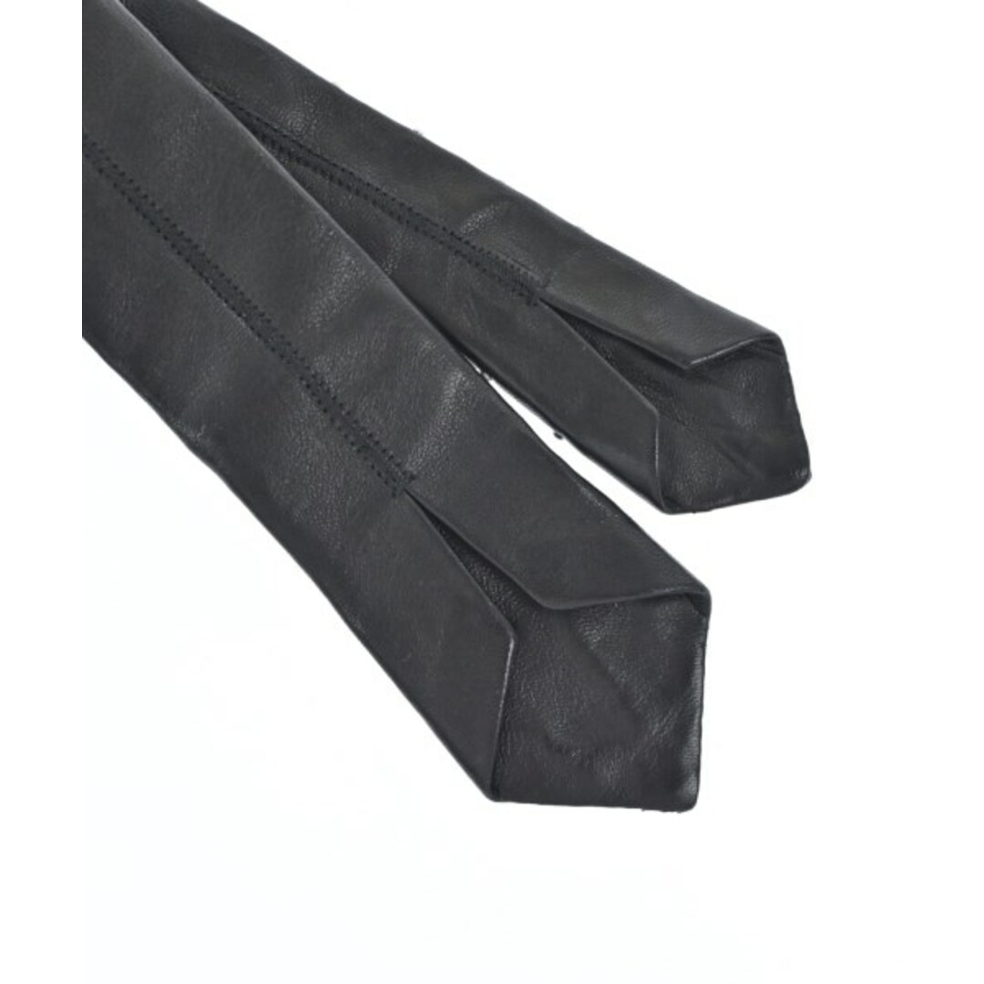 SAINT LAURENT PARIS サンローランパリ ネクタイ - 黒 【古着 SAINT LAURENT PARIS サンローランパリ ネクタイ - 黒 【古着