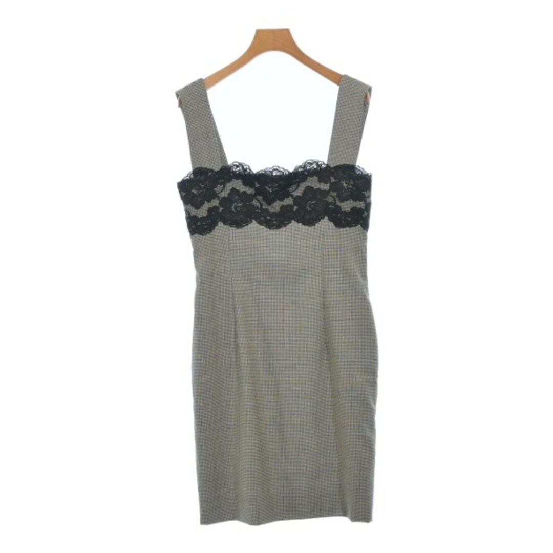 FOXEY BOUTIQUE - FOXEY BOUTIQUE ワンピース 40(M位) 黒x白 FOXEY BOUTIQUE - FOXEY BOUTIQUE ワンピース 40(M位) 黒x白