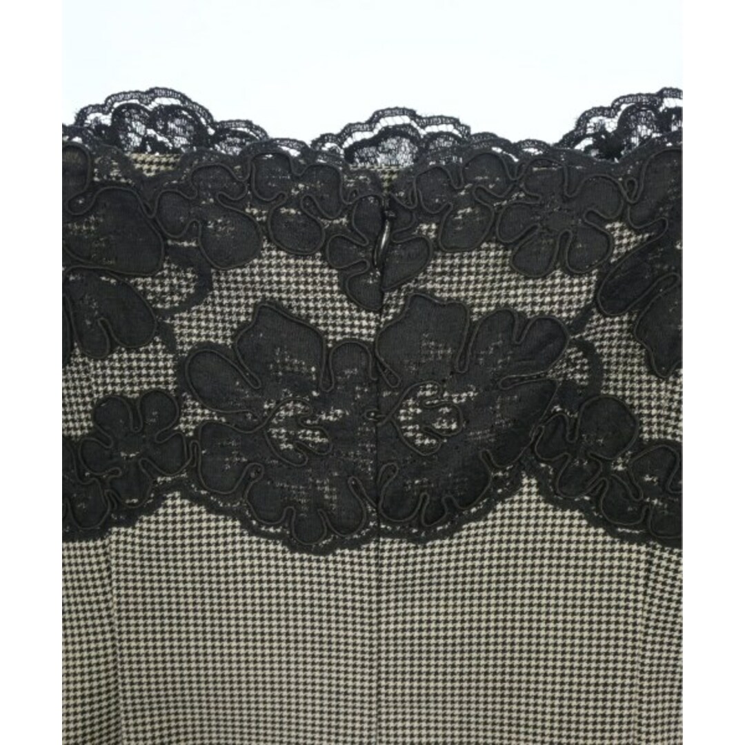 FOXEY BOUTIQUE - FOXEY BOUTIQUE ワンピース 40(M位) 黒x白 FOXEY BOUTIQUE - FOXEY BOUTIQUE ワンピース 40(M位) 黒x白