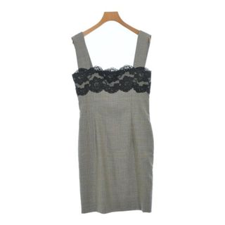 FOXEY BOUTIQUE - FOXEY BOUTIQUE ワンピース 40(M位) 黒x白 FOXEY BOUTIQUE - FOXEY BOUTIQUE ワンピース 40(M位) 黒x白
