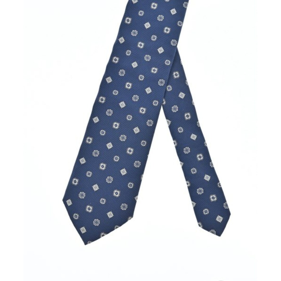 Brooks Brothers - Brooks Brothers ネクタイ - 青x白(総柄 Brooks Brothers - Brooks Brothers ネクタイ - 青x白(総柄