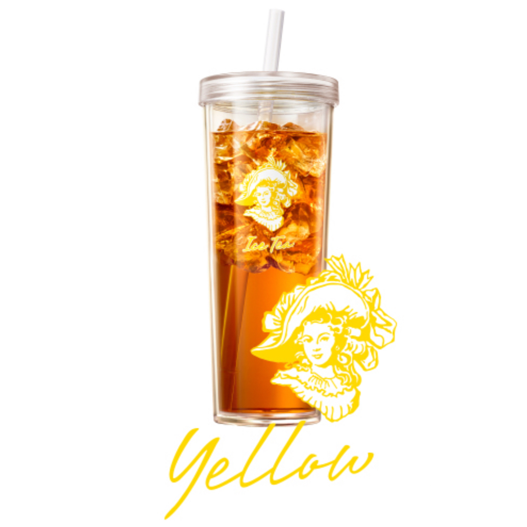キリン(キリン)の午後の紅茶 タンブラー イエロー KIRIN Ice Tea Tumbler インテリア/住まい/日用品のキッチン/食器(タンブラー)の商品写真