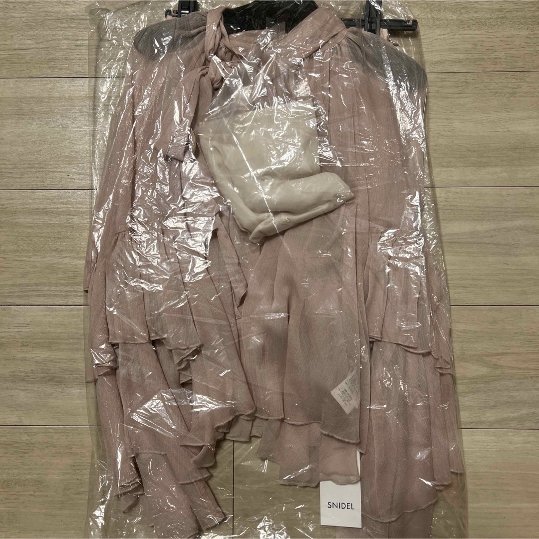 SNIDEL - ラッフルミニセットアップの通販 by プロフィール読ん SNIDEL - ラッフルミニセットアップの通販 by プロフィール読ん
