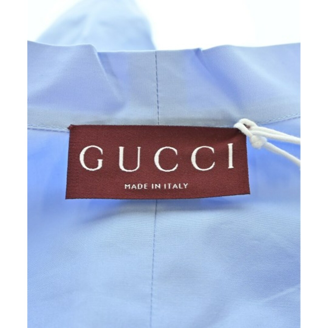 GUCCI - GUCCI グッチ ワンピース 38(S位) 青 【古着】【中古 GUCCI - GUCCI グッチ ワンピース 38(S位) 青 【古着】【中古