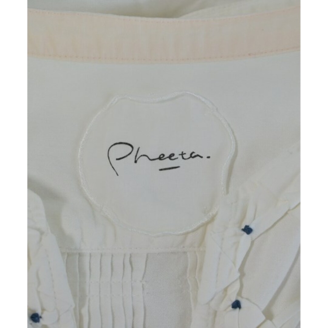 Pheeta - Pheeta フィータ ワンピース 1(S位) 白 【古着】【中古 Pheeta - Pheeta フィータ ワンピース 1(S位) 白 【古着】【中古