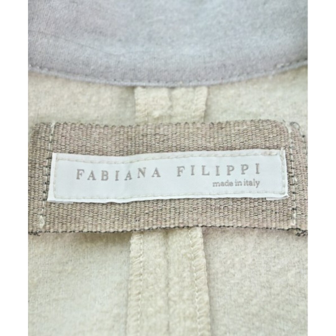 FABIANA FILIPPI カジュアルジャケット XS ベージュ 【古着 FABIANA FILIPPI カジュアルジャケット XS ベージュ 【古着