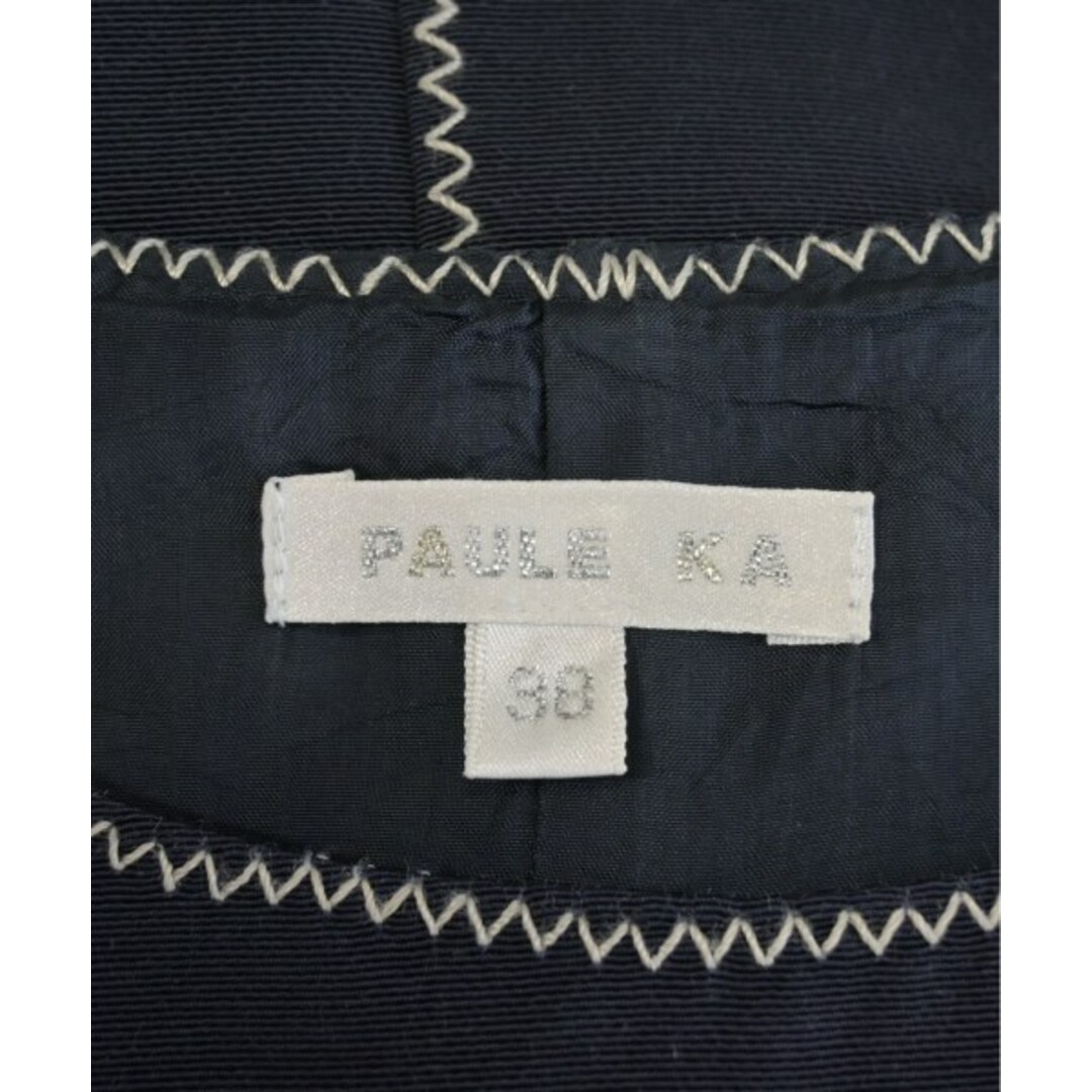 PAULE KA - PAULE KA ポールカ ワンピース 38(S位) 紺 【古着 PAULE KA - PAULE KA ポールカ ワンピース 38(S位) 紺 【古着