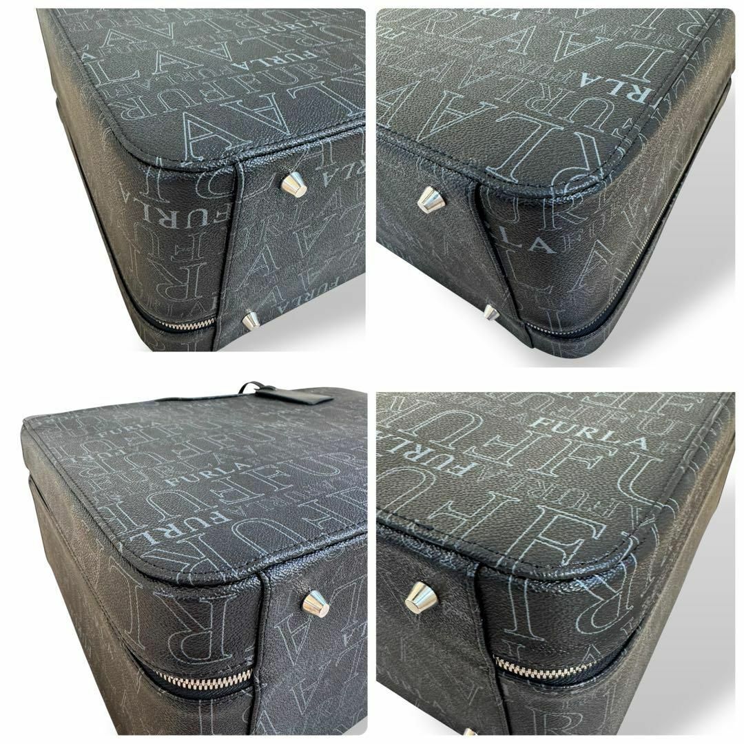FURLA - AF1【希少・美品】 FURLA フルラ 総柄 アタッシュ FURLA - AF1【希少・美品】 FURLA フルラ 総柄 アタッシュ