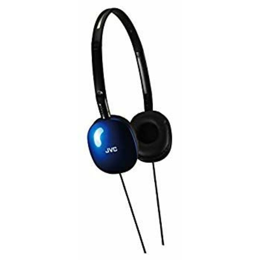 JVC HA-S160-AA 密閉型ヘッドホン 折りたたみ式 ブルー wgteh8f スマホ/家電/カメラのオーディオ機器(ヘッドフォン/イヤフォン)の商品写真