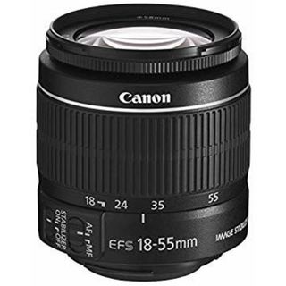 Canon 標準ズームレンズ EF-S18-55mm F3.5-.5.6 IS II APS-C対応 wgteh8f(レンズ(単焦点))