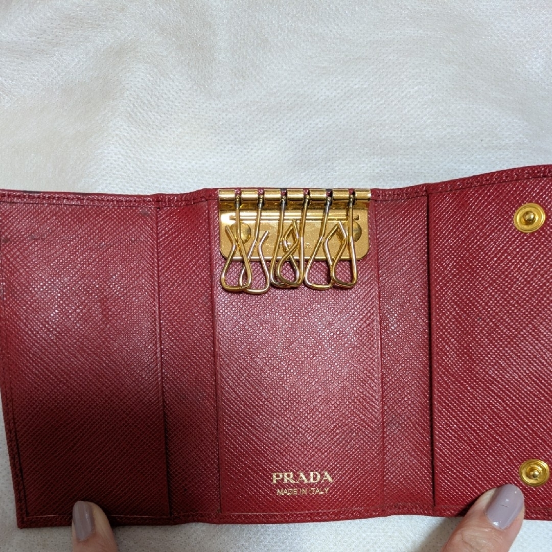 PRADA - プラダ リボン6連キーケースの通販 by まいまい's shop PRADA - プラダ リボン6連キーケースの通販 by まいまい's shop