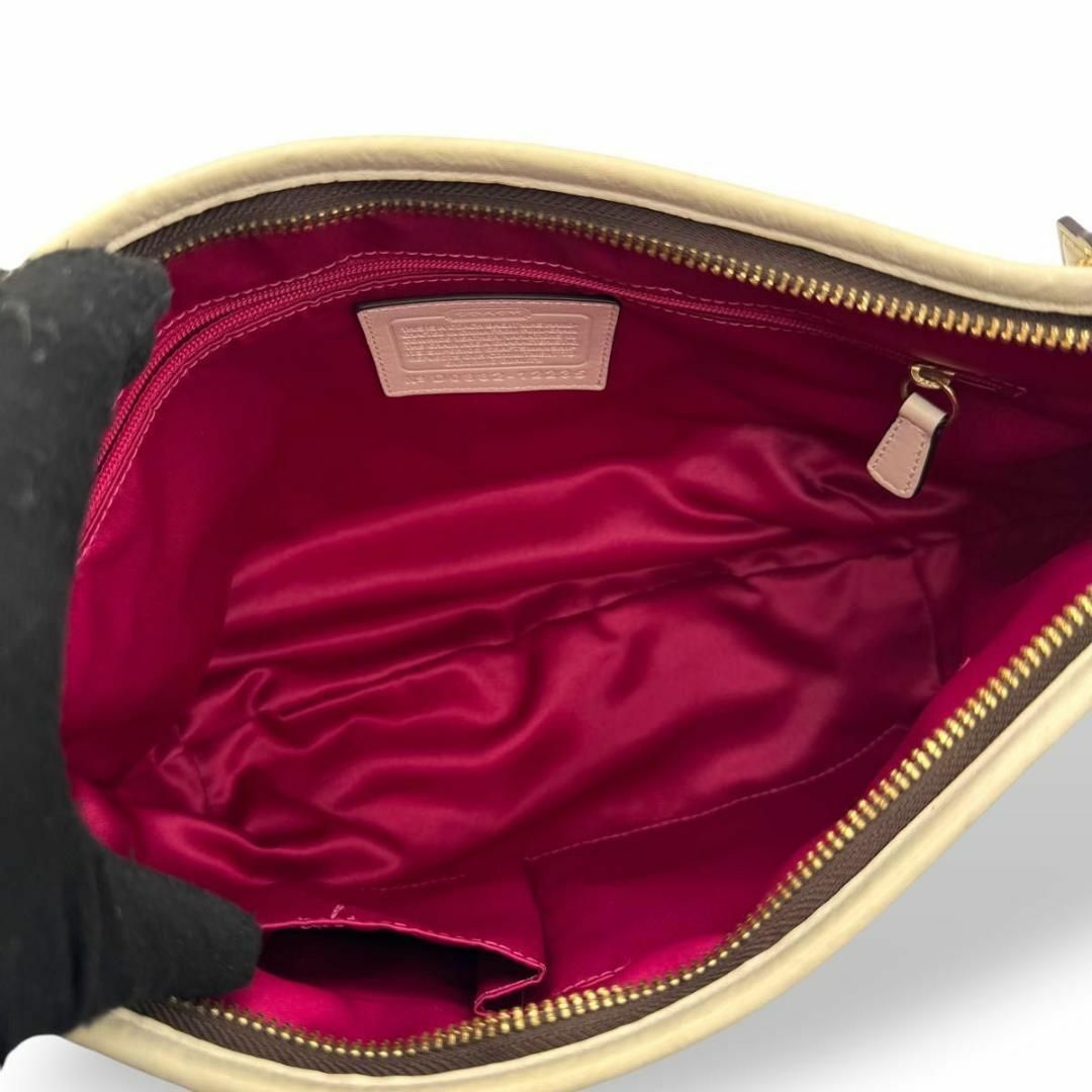 COACH - AH4【良品】 COACH コーチ レザー エルゴ ショルダー COACH - AH4【良品】 COACH コーチ レザー エルゴ ショルダー