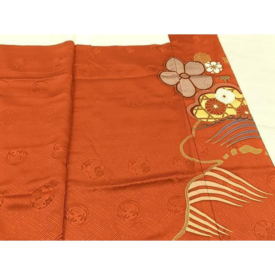 平和屋着物□豪華振袖 駒刺繍 鶴 宝尽くし 暈し染め 金彩 正絹 平和屋着物□豪華振袖 駒刺繍 鶴 宝尽くし 暈し染め 金彩 正絹