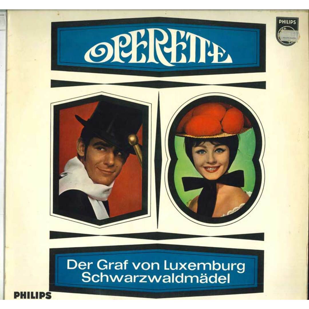 独LP Kurt Richter, Wiener Volksoper Franz Lehar: Der Graf Von Luxemburg / Leon Jessel: P08182L PHILIPS /00260 エンタメ/ホビーのエンタメ その他(その他)の商品写真