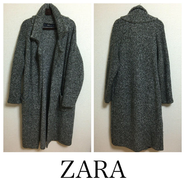 ZARA(ザラ)のがお様専用 レディースのジャケット/アウター(ニットコート)の商品写真