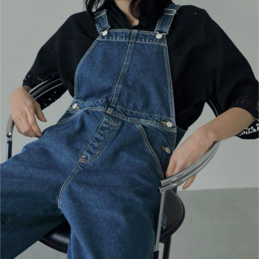 美品】anuke Denim Overall アンヌーク デニムオーバーオールの 美品】anuke Denim Overall アンヌーク デニムオーバーオールの