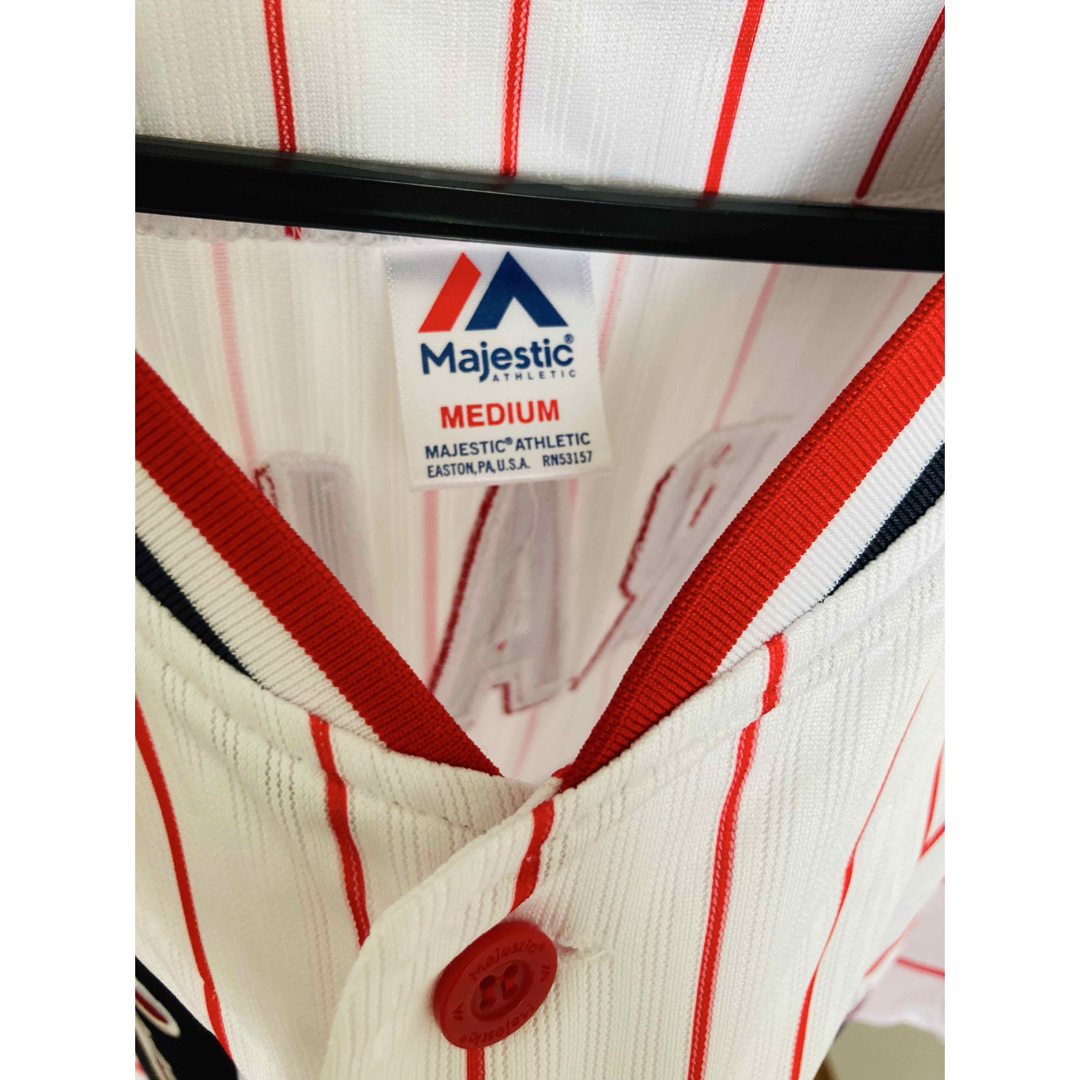 Majestic - ヤクルトスワローズ 村上宗隆 公式 ユニフォーム 55 Majestic - ヤクルトスワローズ 村上宗隆 公式 ユニフォーム 55