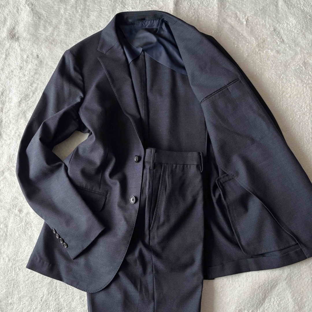 ✨美品✨ESTNATION エストネーション スーツ XL ネイビー