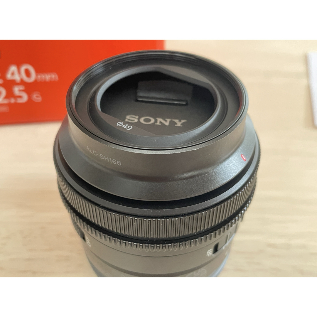 SONY - 【保証期間内】SONY SEL40F25G 単焦点40mmの通販 by るう SONY - 【保証期間内】SONY SEL40F25G 単焦点40mmの通販 by るう