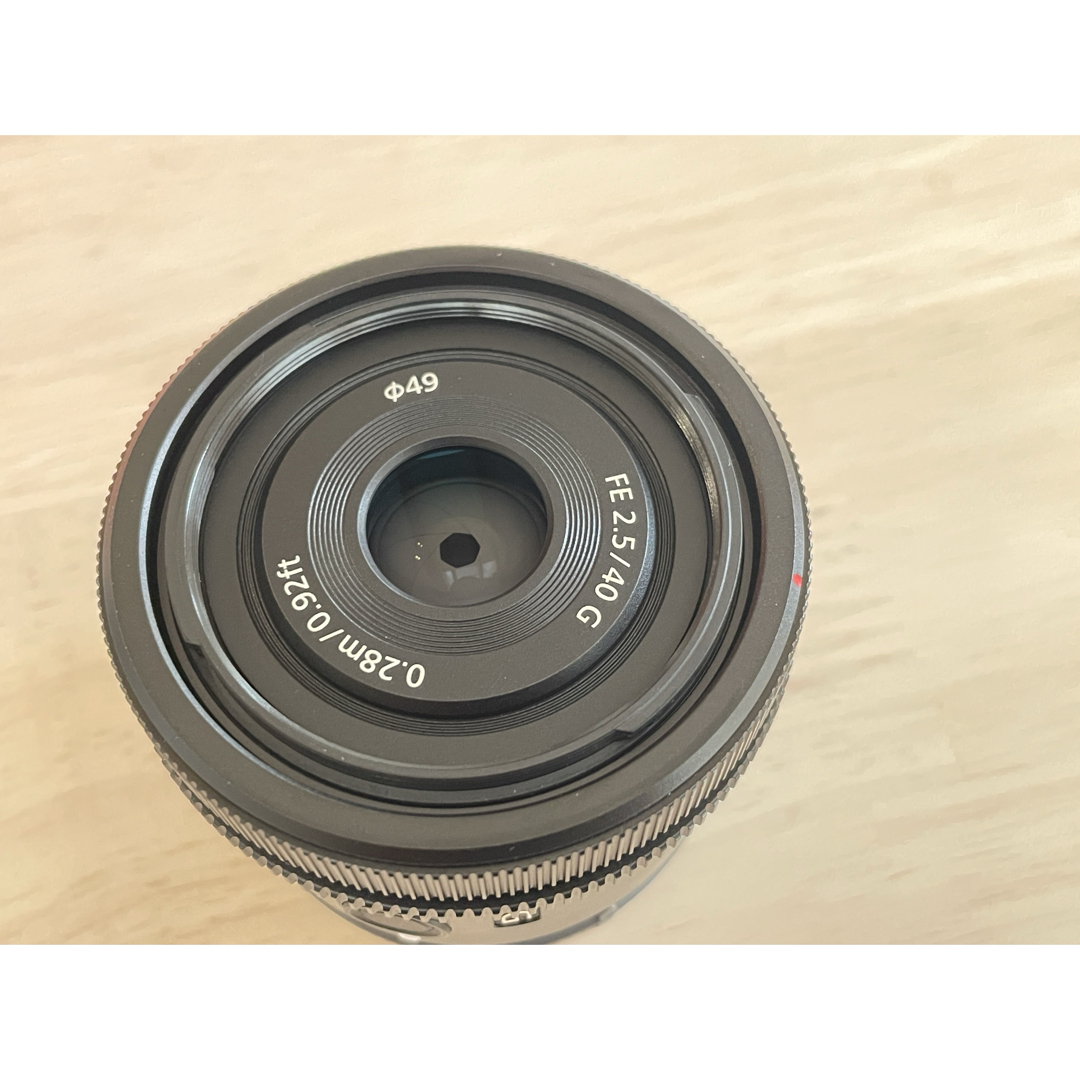 SONY - 【保証期間内】SONY SEL40F25G 単焦点40mmの通販 by るう SONY - 【保証期間内】SONY SEL40F25G 単焦点40mmの通販 by るう