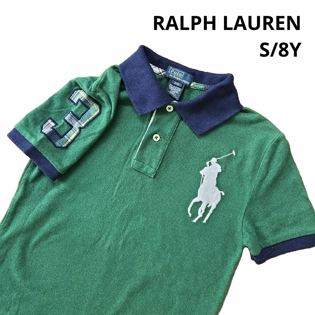 Ralph Lauren - 【RALPH LAUREN】半袖 ポロシャツ トップス 緑 Ralph Lauren - 【RALPH LAUREN】半袖 ポロシャツ トップス 緑