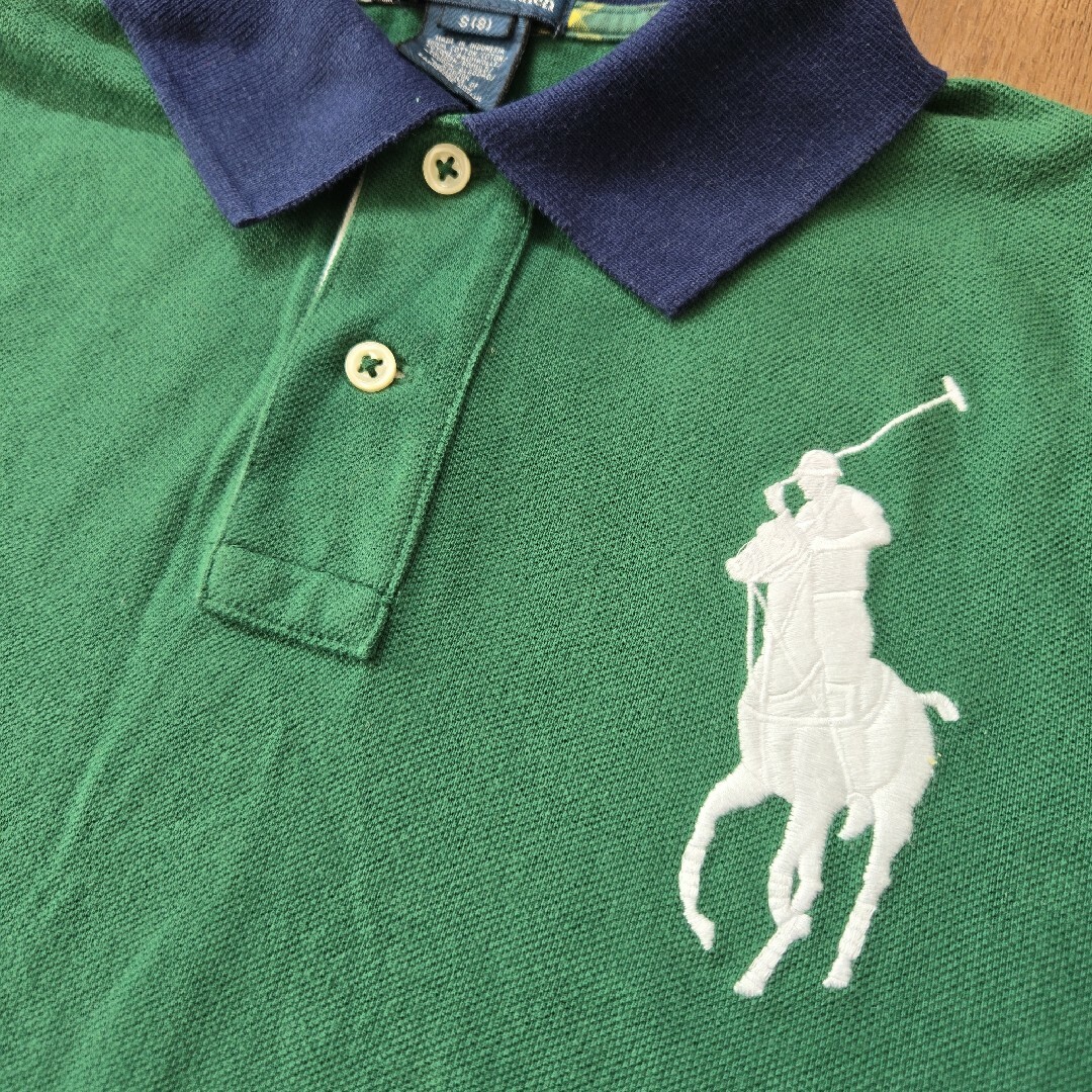 Ralph Lauren - 【RALPH LAUREN】半袖 ポロシャツ トップス 緑 Ralph Lauren - 【RALPH LAUREN】半袖 ポロシャツ トップス 緑