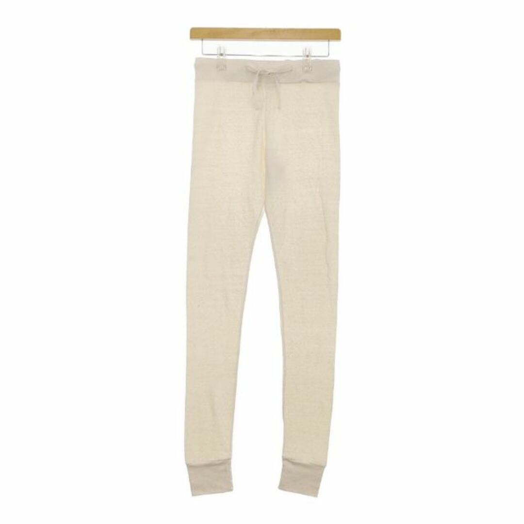 R&D.M.Co- コットン スパッツ パンツ レギンス キナリ ベージュ R&D.M.Co- コットン スパッツ パンツ レギンス キナリ ベージュ