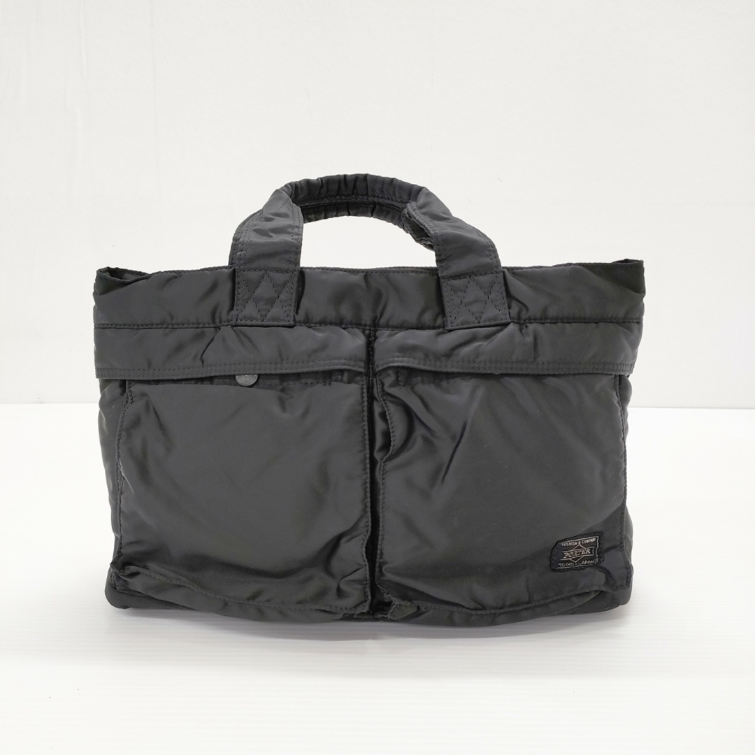 PORTER - PORTER TANKER タンカー トートバッグ ブラック メンズ PORTER - PORTER TANKER タンカー トートバッグ ブラック メンズ