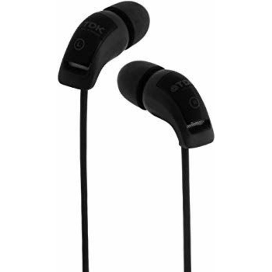 TDK iPod/iPhone/iPad対応インナーイヤーステレオヘッドホン TH-ECSP950BBK g6bh9ry スマホ/家電/カメラのオーディオ機器(ヘッドフォン/イヤフォン)の商品写真