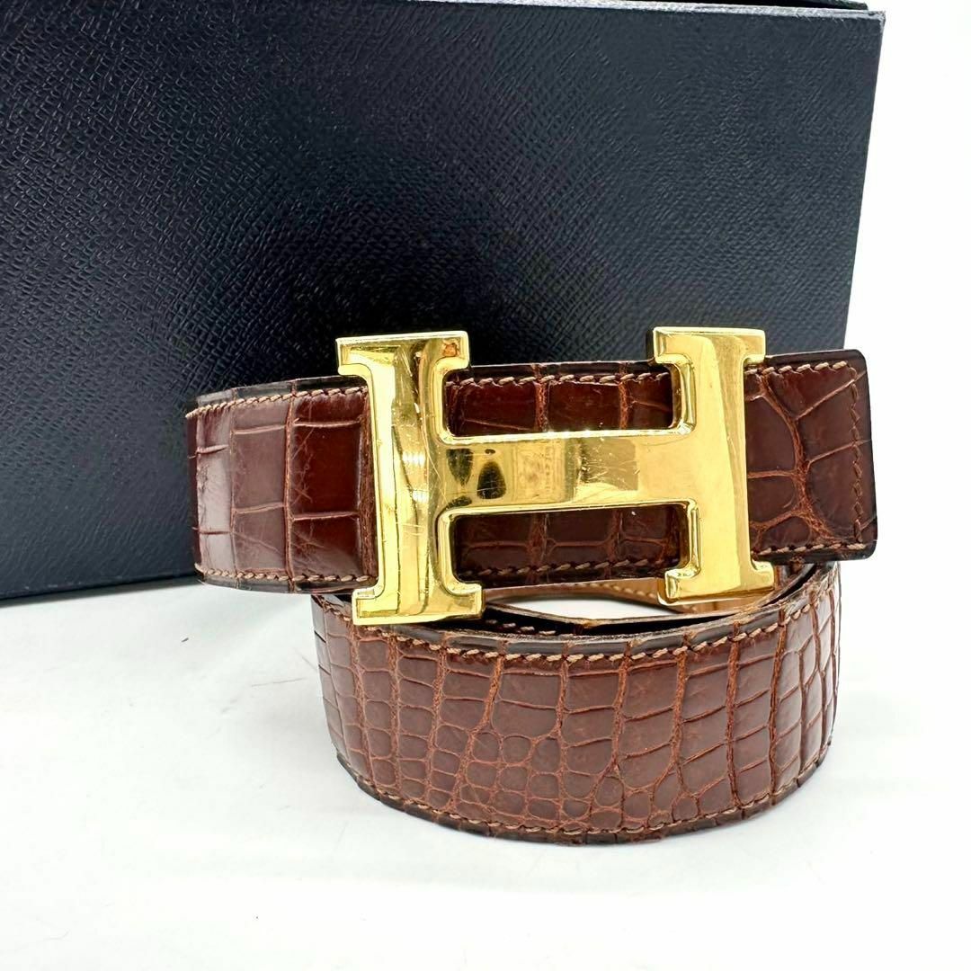 HERMES - 美品✨ エルメス ベルト コンスタンス Hバックル HERMES - 美品✨ エルメス ベルト コンスタンス Hバックル