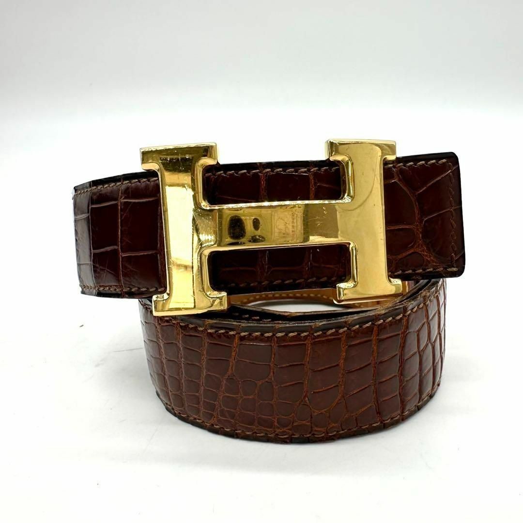 HERMES - 美品✨ エルメス ベルト コンスタンス Hバックル HERMES - 美品✨ エルメス ベルト コンスタンス Hバックル